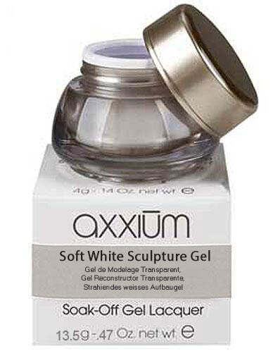 55-250112 OPI AXXIUM SOFT WHITE SCULPTURE GEL 0.47OZ